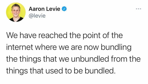 Aaron Levie Tweet
