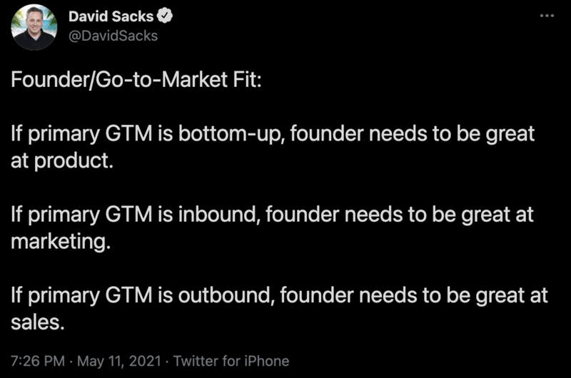 David Sacks - Tweet - May 11, 2021